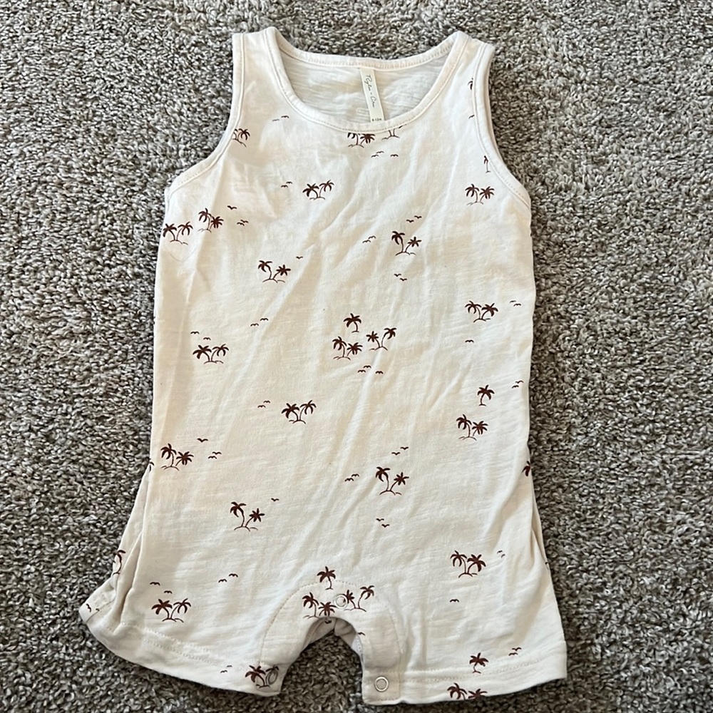Rylee and Cru Sleeveless Romper - Size 6-12 months